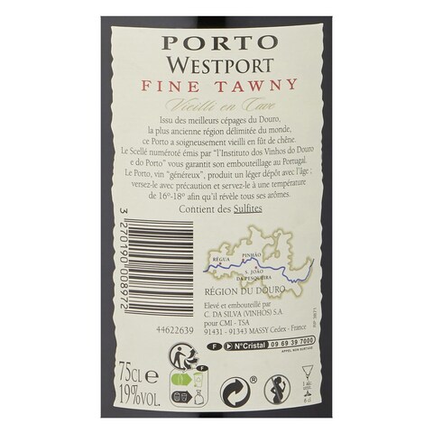 Carrefour Westport 19 Fine Volume Tawny Porto Wine 750Ml