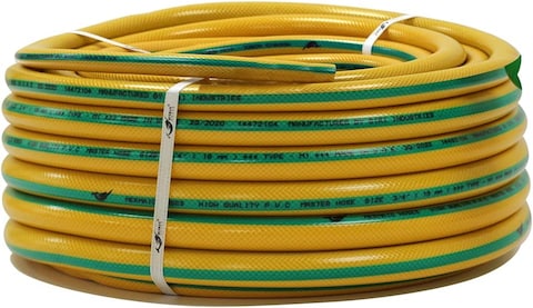 Garden Water Hose Reinforced 3/4 Inch 25 Meters - Yellow