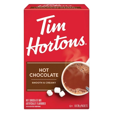 Tim Hortons Hot Chocolate Mix 28g x Pack of 8