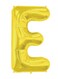 North Star E Letter Shape Foil Balloon 16Inch