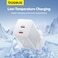 Baseus PD 40W USB C Charger GaN5 Pro iPhone 15 Charger 20W 2-Port iPad Fast Charger Type C Wall Plug Dual USB-C MacBook Air Charger PD Fast Charging Adapter USB C Plug Samsung Phone Charger White