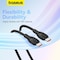 Baseus 100W USB C To USB C Charger Cable [1.2m 5A] , Type C iPhone 15 Fast Charging Cable Compatible With MacBook Pro, iPad Pro/Air, iPhone 15/15 Plus/15 Pro Max, Galaxy S23+/S23 Ultra, And More Black
