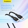 Baseus 100W USB C To USB C Charger Cable [1.2m 5A] , Type C iPhone 15 Fast Charging Cable Compatible With MacBook Pro, iPad Pro/Air, iPhone 15/15 Plus/15 Pro Max, Galaxy S23+/S23 Ultra, And More Black