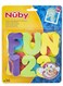 Nuby Letters And Numbers Bath Fun Toys For Toddlers, Infants - Multicolor