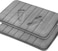 Sky-Touch Bath Mat 2 Pack, Memory Foam Anti-Slip Bath Mat, Soft And ComFortable Bath Mat With High Absorbent Non-Slip Bath Mat For Bath, Tub And Floor, Non-Slip Gray 50 x 80 cm, 50 x 80 cm
