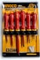 Ingco Hkisd0608 Insulated Screwdriver 6 Pcs Set