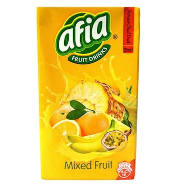 Afia Mixed Fruit Juice Tetra 250Ml