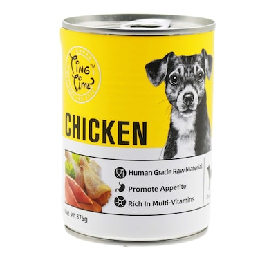 Ting Time Chicken Dog Food 375g