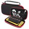 MoKo Carrying Case Compatible with Nintendo Switch Lite, Travel Case Hard Shell EVA Tough Storage Bag Holder Compatible with Nintendo Switch Lite Console, Accessories &amp; Game Cards - Black &amp; Red