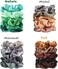 Hair Tie Silk Satin Scrunchies Hair Bands Hair Ties for Women or Girls Hair Accessories - 40 pcs Elastics Hair Ties Multicolor