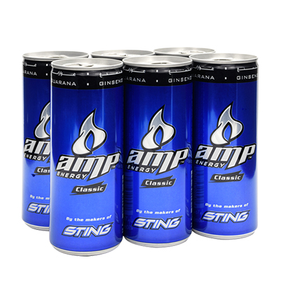Amp Classic Energy Drink 250ML X Pack Of 6
