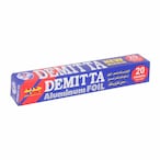 Buy Demitta Aluminum Foil Roll - 20 Meter x 30 cm in Egypt