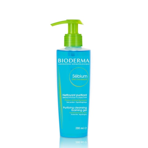 Buy BIODERMA SEBIUM FOAMING GEL 200 ML in UAE