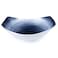 Shallow Reactive Scandi Salad Bowl 25Cm Blue