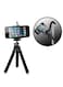 Ecostconnection - Universal Tripod Flexible Mount For iPhone Black