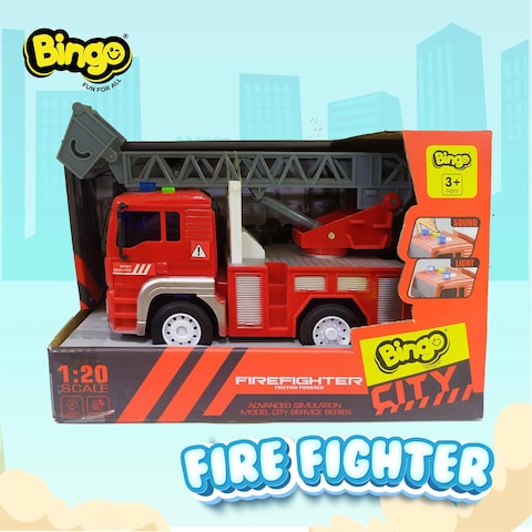Bingo City Fire Fighter Small Truck