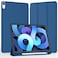 TRON Case For iPad Air 4th Generation Case 10.9 Inch 2020, Slim Stand Case for iPad Air 5th Generation 2022 Cover with Pencil Holder [Auto Sleep/Wake] - Blue