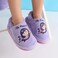 Title: Milk&amp;Moo Kids Poncho and House Slippers Set Little Mermaid, Ultra Soft and Absorbent Fabric, %100 Cotton, Fun Princess Design, Suitable for 4-6 Year Old Children, Purple