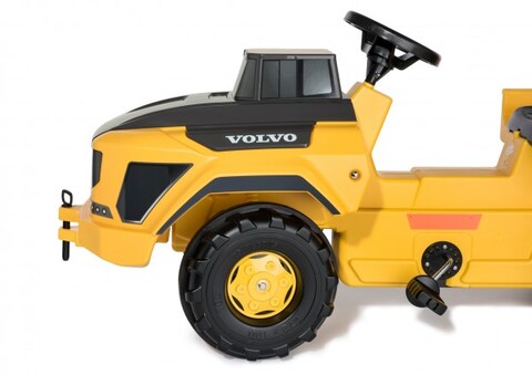 ROLLY TOYS Ride-On Volvo Peddle Truck With Adjustable Seat - 881000
