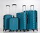Set of 4 ABS Trolley Luggage With Number Lock 20,24,28,32 Inches