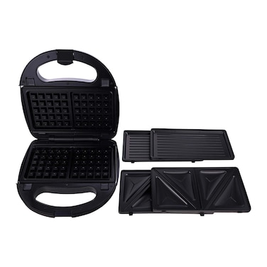 صانع سندوتشات وان لايف 3 في 1 800 واط - أسود - SM33SI