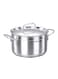 Korkmaz - Alfa Casserole Silver 26 x 13centimeter