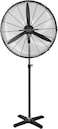 Khind SF2402 Industrial Stand Fan With High Velocity, Adjustable Height And Three Speed Mode, Auto Oscillation For Wide Coverage