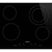 Smeg Universal Electric Built-in Hob SE364ETD Black 60cm