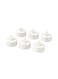 Generic 6-Piece Led Tealight Set White 5.9X2.95cm