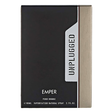 Emper Unplugged Eau De Toilette Body Spray For Men 80ml