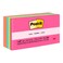 Post-it Notes Neon Colors 655-5PK. 3 x 5 in (76 mm x 127 mm), 100 sheets/pad, 5 pads/pack