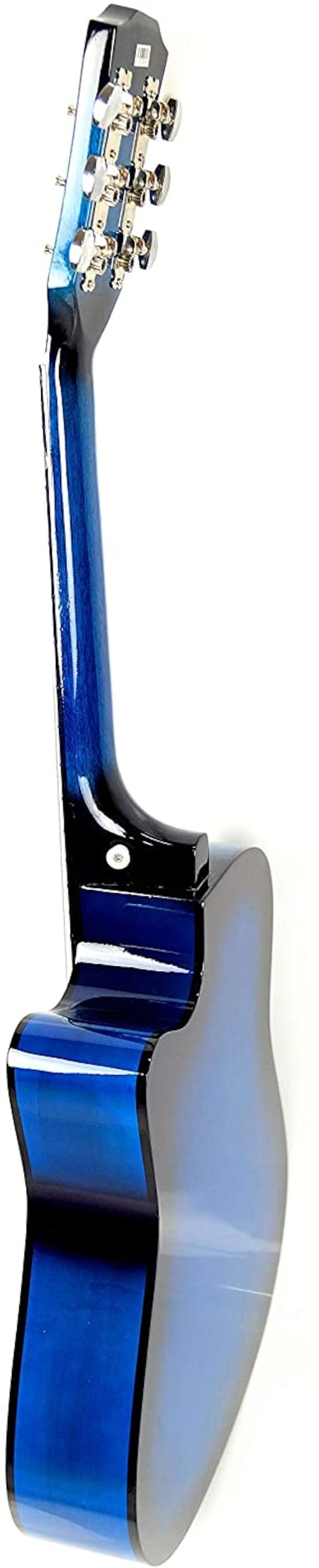 Mike Music 38 inch Acoustic Guitar with bag and strap (38, blue glossy)