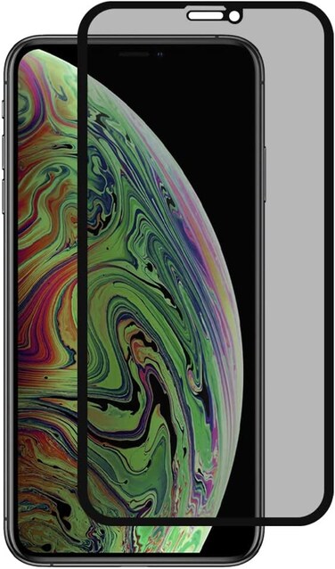 iPhone x/xs Privacy Screen Protector Anti Spy Tempered Glass (iphone xs, Black)
