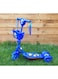 Generic 3-Wheel Kick Scooter With Storage Basket In Front Blue For Kids Fun Time 60X68X17cm