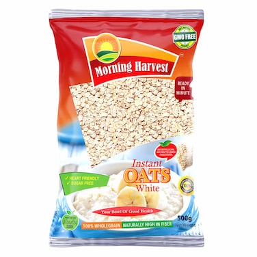 Morning Harvest Instant White Oats 500g