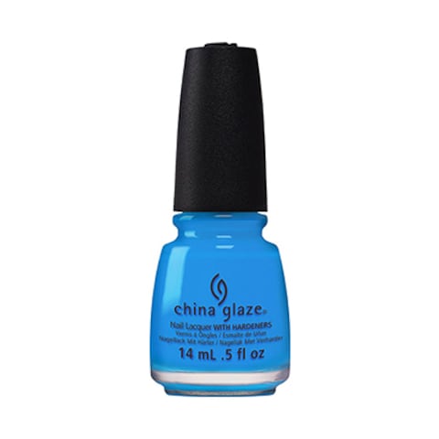 China Glaze Nail Polish DJ Blue My Mind 