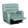 In House Velvet Classic Recliner Chair - Light Turquoise - AB03