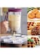 Generic Pancake Cupcake Batter Dispenser Tool - Great For Cupcakes Muffins Creeps Cakes -Multicolour