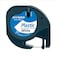 Dymo LetraTag Tape Plastic 91201 12mm x 4m