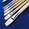 Specialist Crafts  Short Handled Flat Synthetic Watercolour Brush Size 10mm