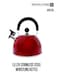 ROYALFORD Whistling Kettle Red 2L