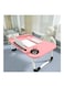 Generic Portable Folding Laptop Table With Ipad And Cup Holder Pink