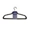 Prime Plastic Velvet Hanger Purple 6 PCS