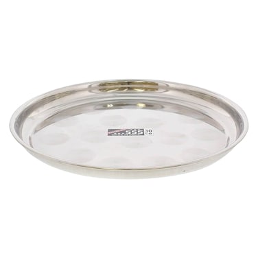 MARVEL SS DEEP ROUND TRAY 30CM