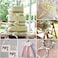 Vanilla Satin Ribbon, 12mm x 25yd Fabric Polyester Ribbon for Gift Wrapping, Party Favors, Wedding Decorations, Bow Making, Bouquets, Sewing Projects &amp; Craft Supplies