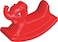 RBWTOYS  Kids Indoor Activity Rocking colourfull elephent edition Seesaw Playset  RW-16373.  68x30x43cm