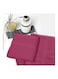 Princess 4-Piece Fast Absorbent Hand Towel Set, Fuschia Pink 40 X 70cm