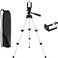 RDN Foldable Camera Tripod Holder Stand Screw 360 Degree Tripod Aluminum with Phone Holder