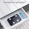 RENPHO Travel Scale for Body Weight Mini Bathroom Scale for Body Fat Portable Elis Go Weight Scale for Traveling - Black