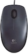 Logitech M90 USB Wired Mouse - Black